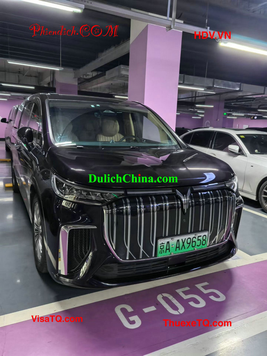 Công ty cho thuê xe du lịch có tài xế tại Bắc Kinh.